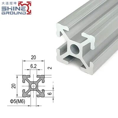 2020 T-Slot Aluminum Extrusion Profile