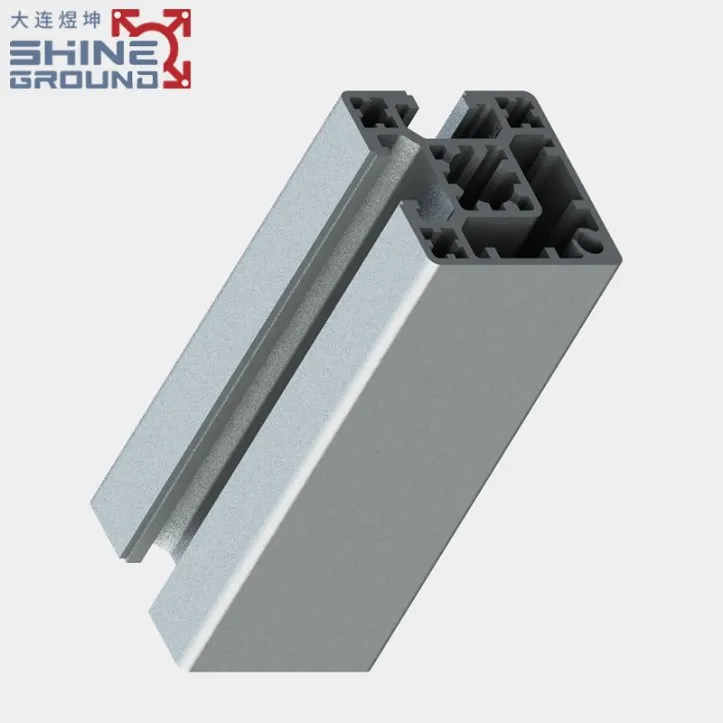 40x40mm T-Slot Aluminum Profile with Dual Slots - Type A