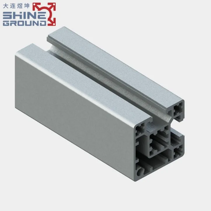 40x40mm T-Slot Aluminum Profile with Dual Slots - Type A