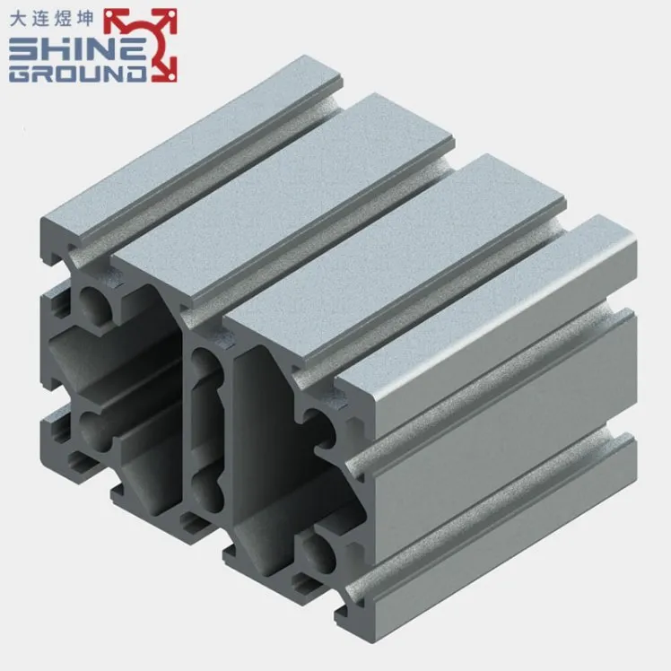 40 Series 80x120 T-Slot Aluminum Profile with 10 Slots