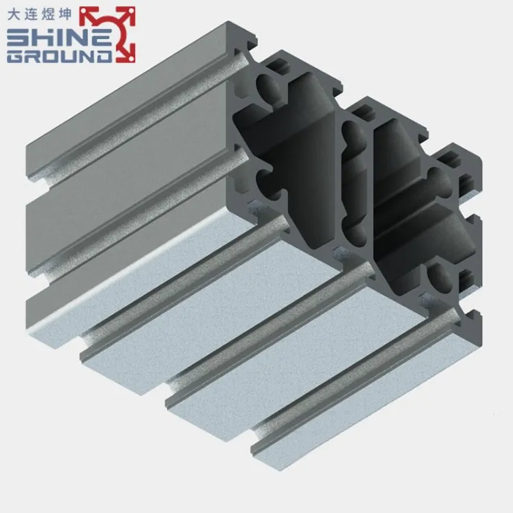 40 Series 80x120 T-Slot Aluminum Profile with 10 Slots