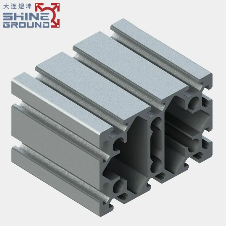 40 Series 80x120 T-Slot Aluminum Profile with 10 Slots