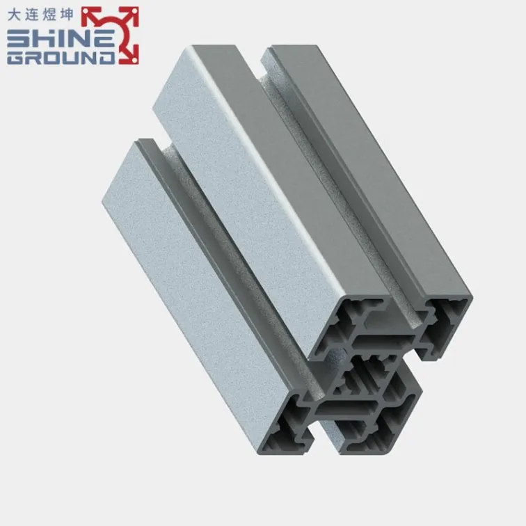 45×60mm T-Slot Aluminum Profile with 4 Slots