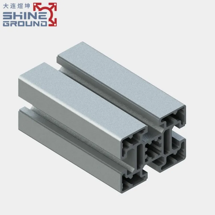 45×60mm T-Slot Aluminum Profile with 4 Slots