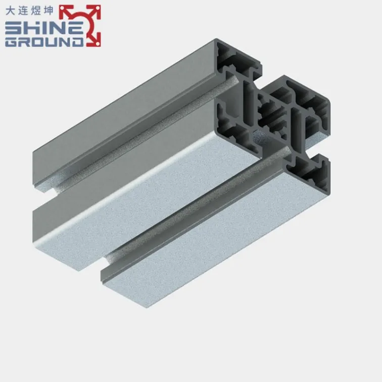 45×60mm T-Slot Aluminum Profile with 4 Slots