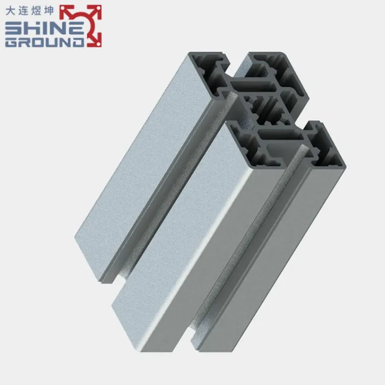 45×60mm T-Slot Aluminum Profile with 4 Slots