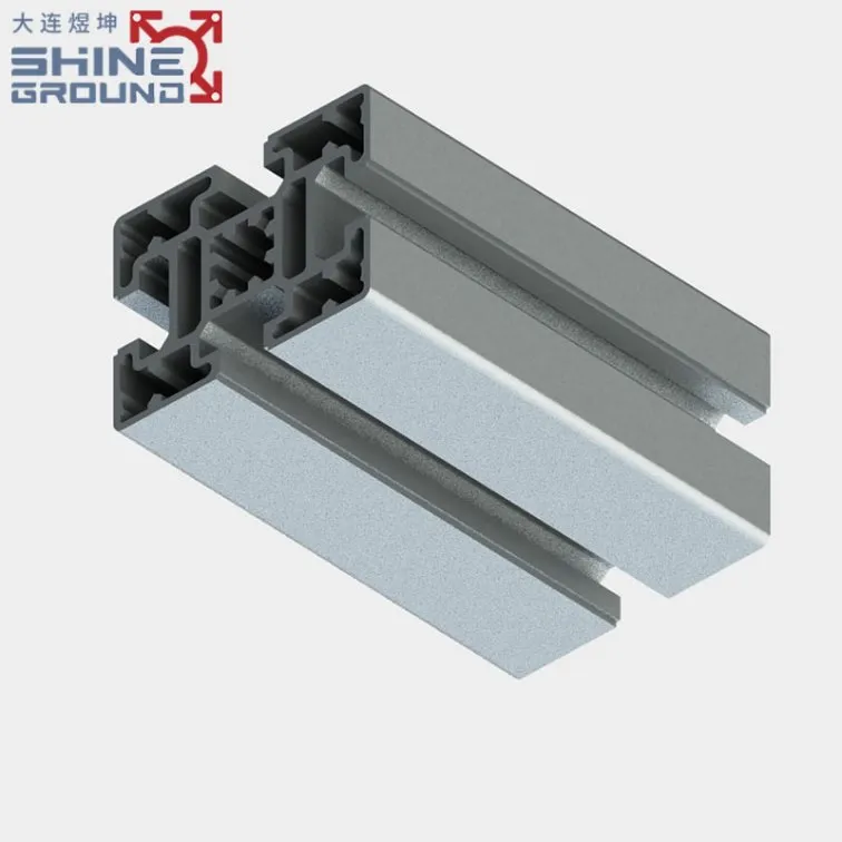 45×60mm T-Slot Aluminum Profile with 4 Slots