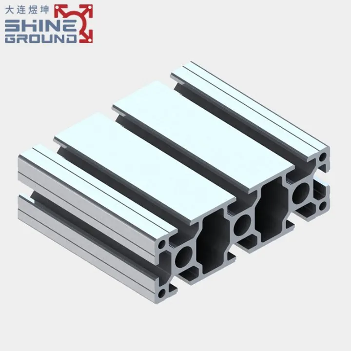 Heavy-Duty 40x120 T-Slot Aluminum Profile with 8 Slots