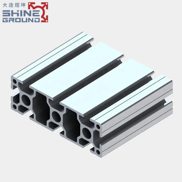 Heavy-Duty 40x120 T-Slot Aluminum Profile with 8 Slots