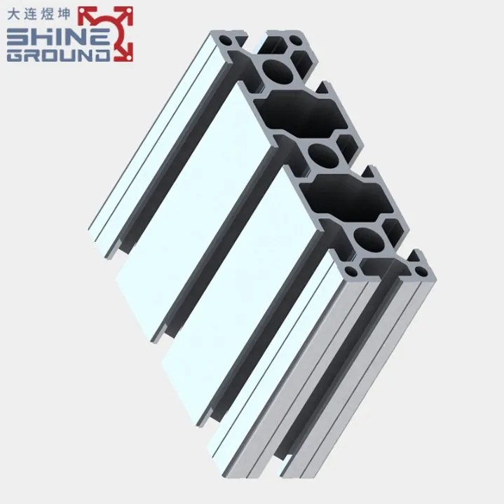Heavy-Duty 40x120 T-Slot Aluminum Profile with 8 Slots