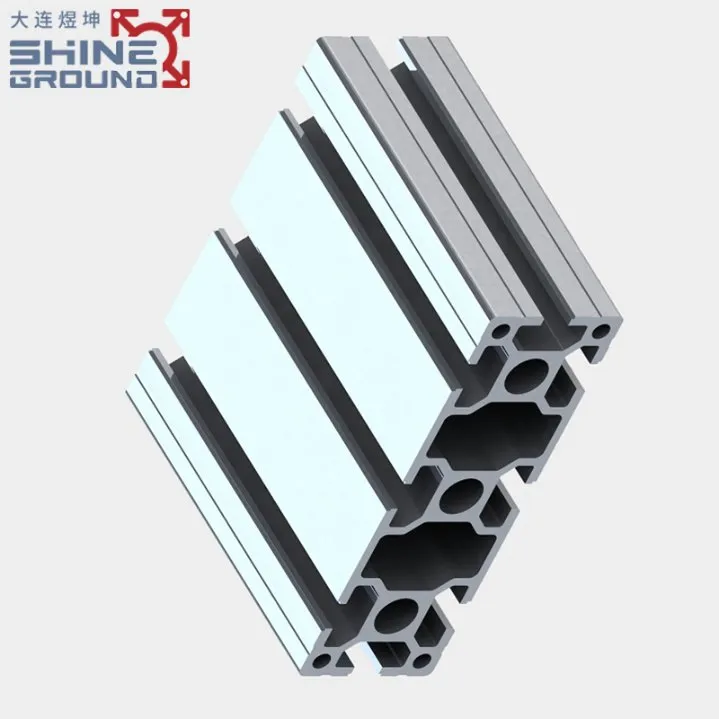 Heavy-Duty 40x120 T-Slot Aluminum Profile with 8 Slots