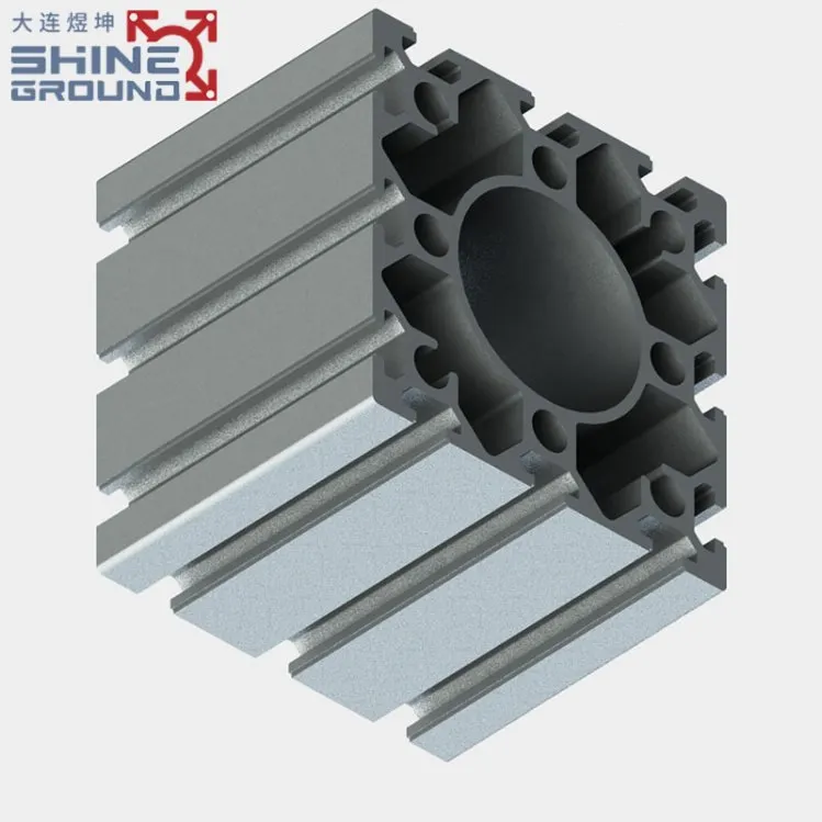 120x120mm T-Slot Aluminum Profile with 12 Slots