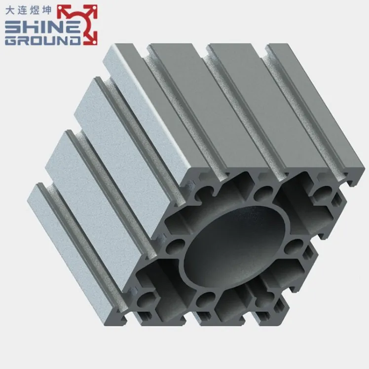 120x120mm T-Slot Aluminum Profile with 12 Slots