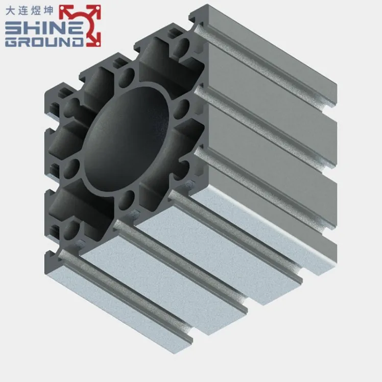 120x120mm T-Slot Aluminum Profile with 12 Slots
