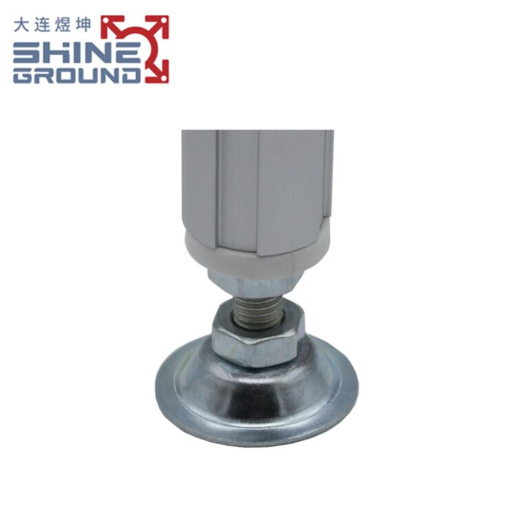 Adjustable Leveling Foot For 28mm Aluminum Lean Pipe
