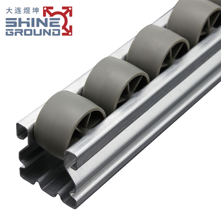 CS Flow Roller Track For Aluminum Lean Pipe