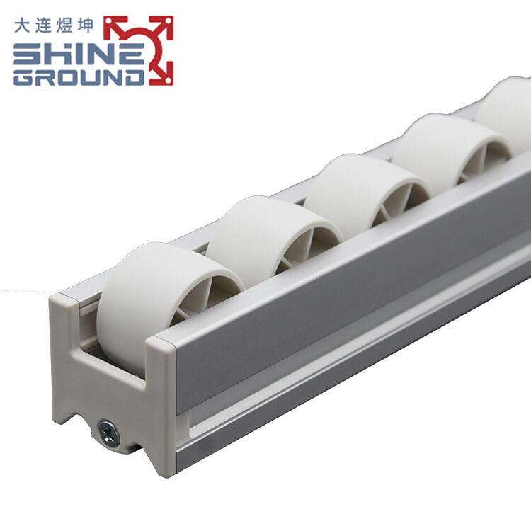 Curved Flow Roller Track - Aluminum Frame, High-Speed