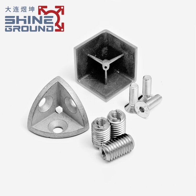 3-Way Rounded Corner Joining Bracket