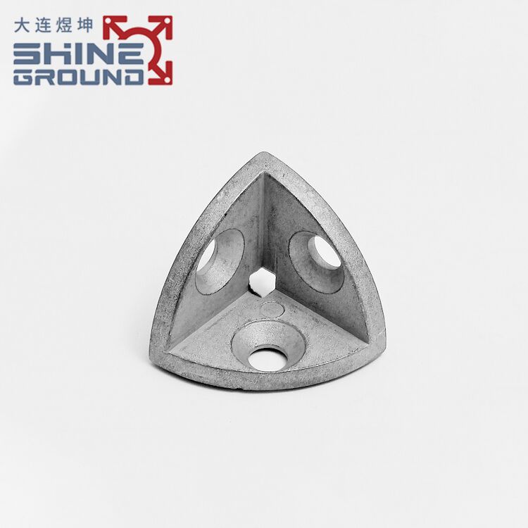 3-Way Rounded Corner Joining Bracket