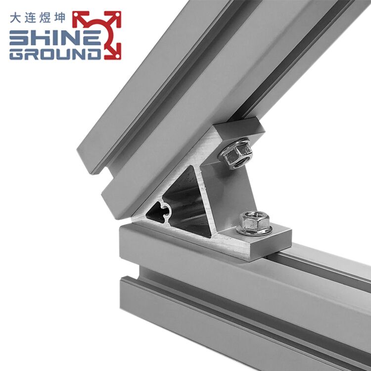 45-Degree Aluminum Angle Bracket 80x80x9