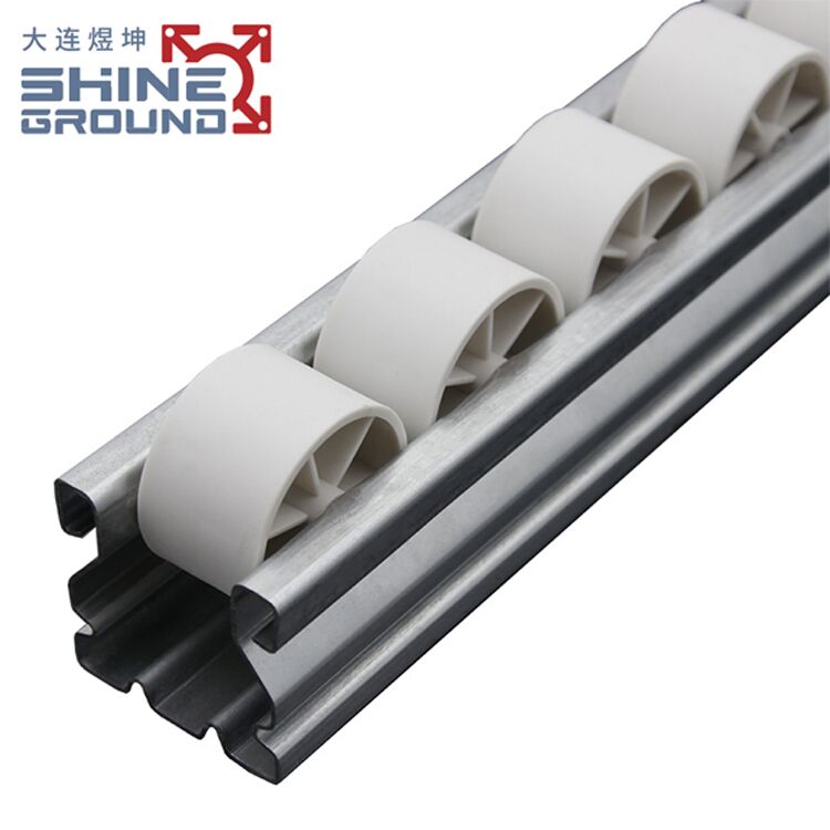 CS Flow Roller Track with Sheet Metal Rollers