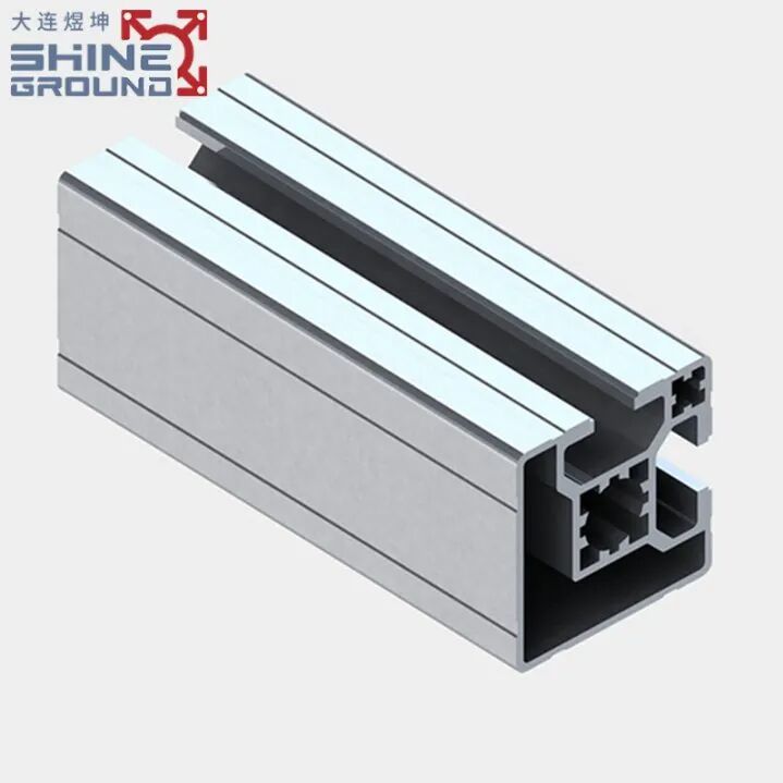 40×40 Aluminiumprofil mit 2 Schlitzen – Bild 4