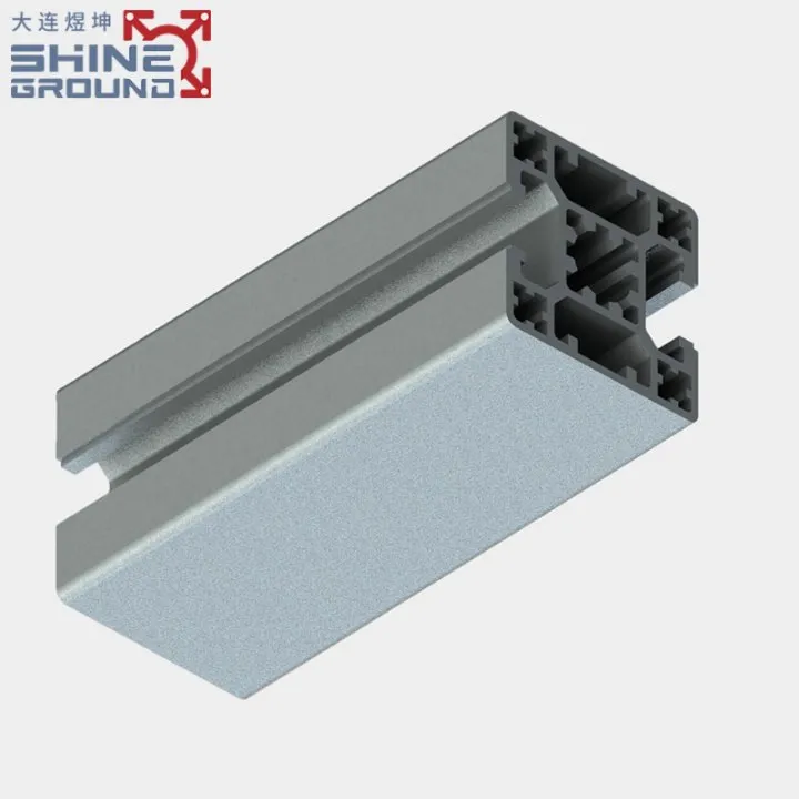 Stranggepresstes Aluminiumprofil 4040, 2 Schlitze – Bild 3